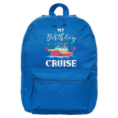 My Birthday Cruise Cruise Ship Lovers 16 in Basic Backpack