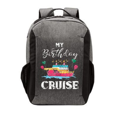 My Birthday Cruise Cruise Ship Lovers Vector Backpack