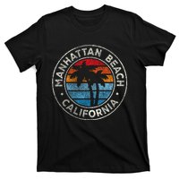 Manhattan Beach California Ca Vintage Graphic Retro 70s T-Shirt