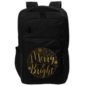 Merry & Bright Christmas Patterns Impact Tech Backpack