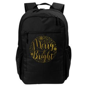 Merry & Bright Christmas Patterns Daily Commute Backpack