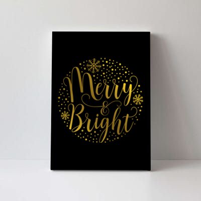 Merry & Bright Christmas Patterns Canvas