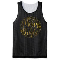 Merry & Bright Christmas Patterns Mesh Reversible Basketball Jersey Tank