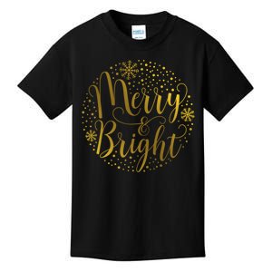 Merry & Bright Christmas Patterns Kids T-Shirt