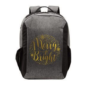 Merry & Bright Christmas Patterns Vector Backpack