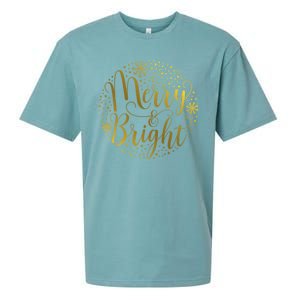 Merry & Bright Christmas Patterns Sueded Cloud Jersey T-Shirt