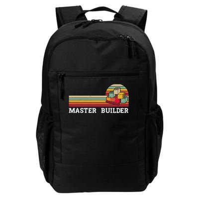 Master Builder Cool Builder Building Blocks Set Toys Daily Commute Backpack