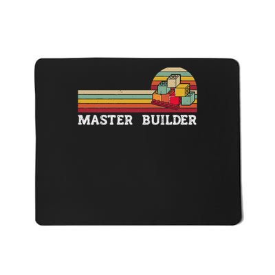 Master Builder Cool Builder Building Blocks Set Toys Mousepad