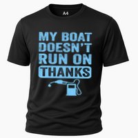 My Boat Doesnt Run On Thanks Boating Gifts For Boat Owners Performance Shirt