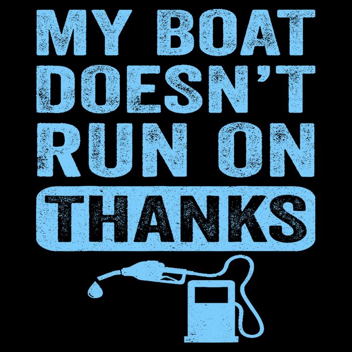 My Boat Doesnt Run On Thanks Boating Gifts For Boat Owners 16 in Basic Backpack