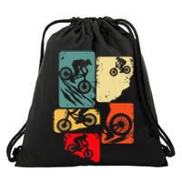 Mountain Bike Downhill Mtb Biking Cycling Biker Drawstring Bag