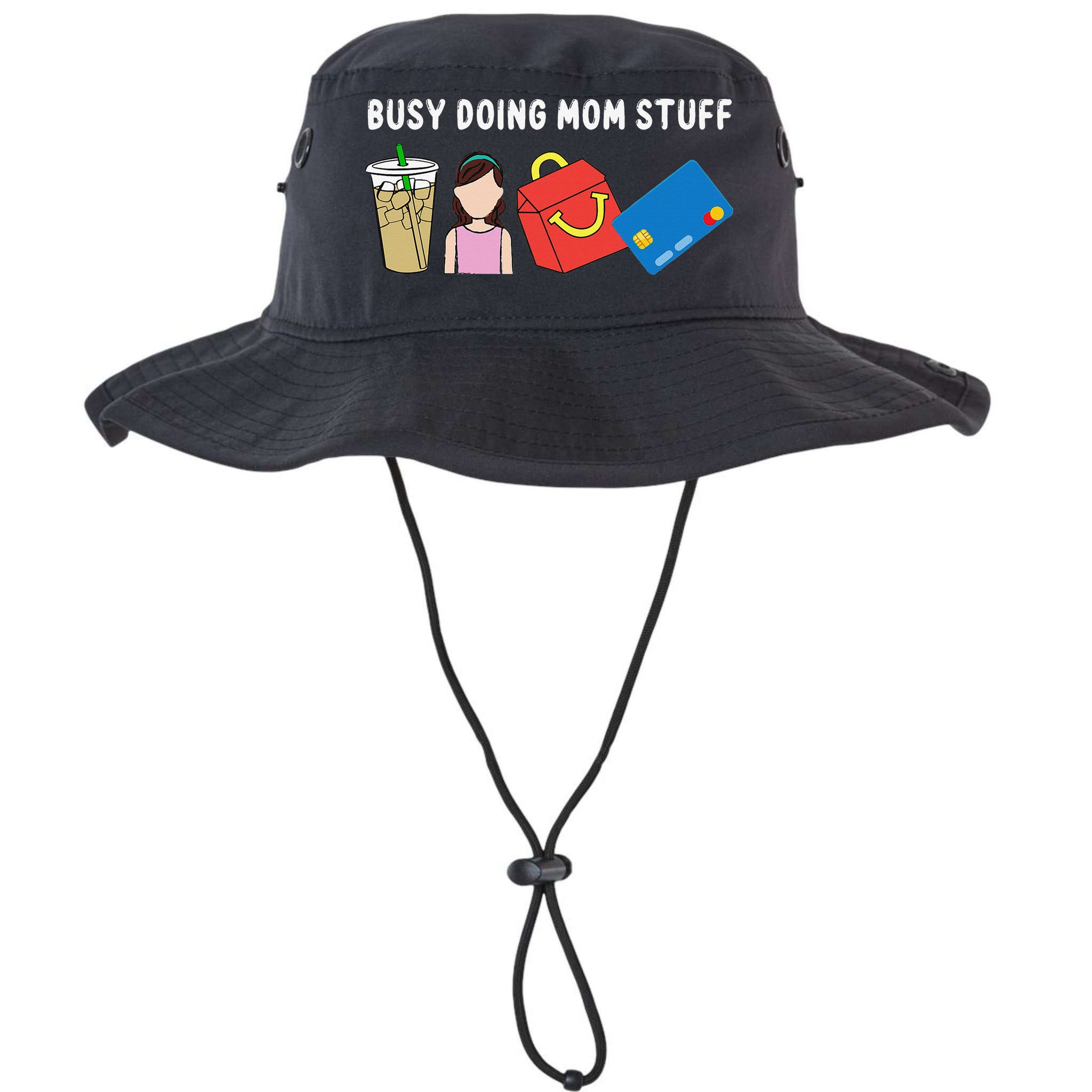 Mama Busy Doing Mom Stuff Funny Mother's Day Bucket Hat