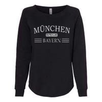 MüNchen Bayern Deutschland Munich Bavaria Germany Womens California Wash Sweatshirt