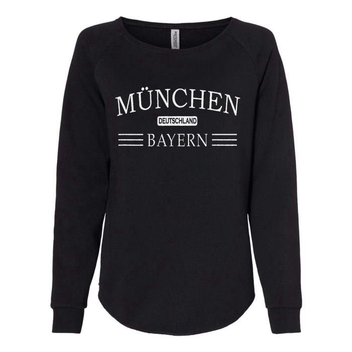 MüNchen Bayern Deutschland Munich Bavaria Germany Womens California Wash Sweatshirt