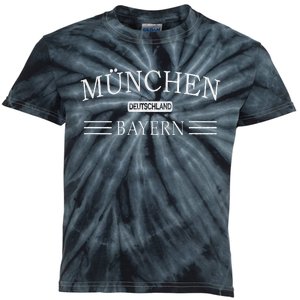 MüNchen Bayern Deutschland Munich Bavaria Germany Kids Tie-Dye T-Shirt