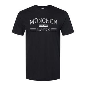 MüNchen Bayern Deutschland Munich Bavaria Germany Softstyle CVC T-Shirt