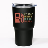 My Boat Doesnt Run On Thanks Funny Boating Vintage Tumbler