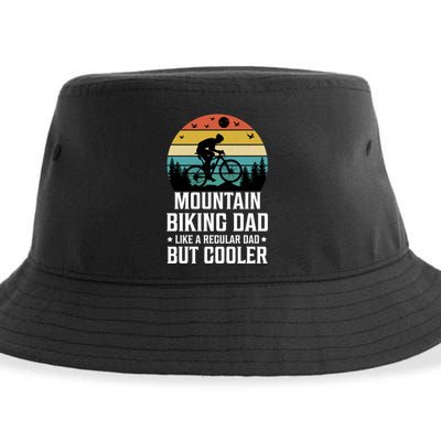 Mountain Biking Dad Like A Regular Dad But Cooler Gift Sustainable Bucket Hat