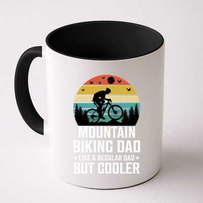 Mountain Biking Dad Like A Regular Dad But Cooler Gift Mug