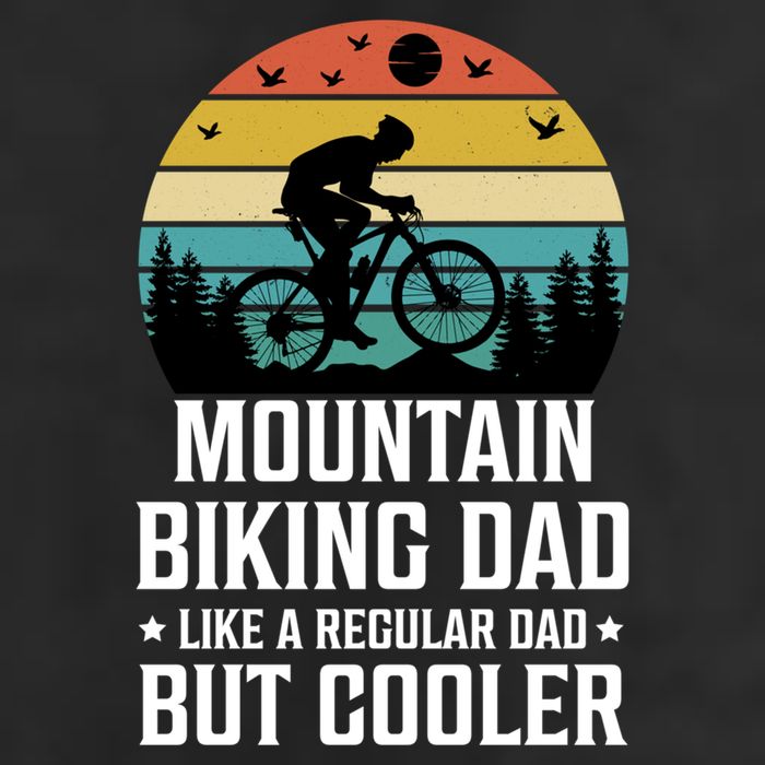 Mountain Biking Dad Like A Regular Dad But Cooler Gift 15oz Campfire Ceramic Mug