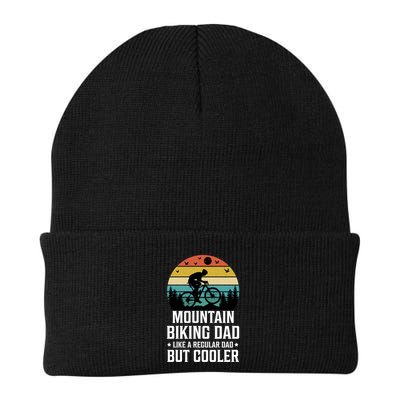 Mountain Biking Dad Like A Regular Dad But Cooler Gift Beanie
