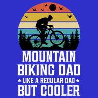 Mountain Biking Dad Like A Regular Dad But Cooler Gift Magnet