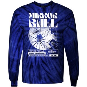 Mirror Ball Disco 70s 80s 90s Balls Folklore Tie-Dye Long Sleeve Shirt