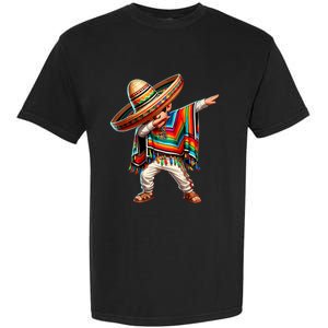 Mexican Boy Dabbing Poncho Cinco De Mayo T Garment-Dyed Heavyweight T-Shirt