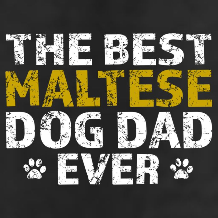 Maltese Best Dog Dad Ever Sarcastic Gift 11oz C Handle Ceramic Mug