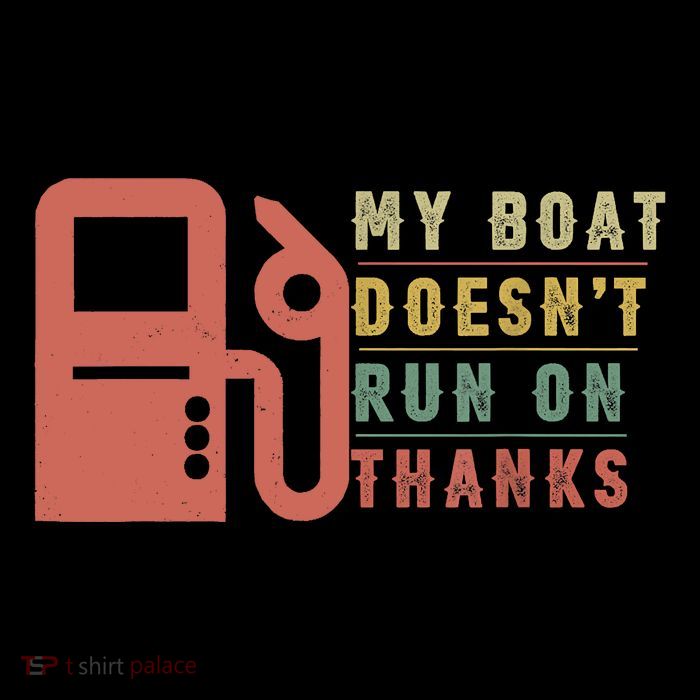 My Boat Doesnt Run On Thanks Boating Gifts For Boat Owners Pom Pom 12in Knit Beanie