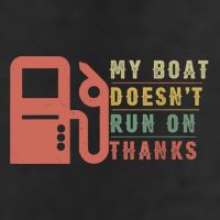 My Boat Doesnt Run On Thanks Boating Gifts For Boat Owners Microfiber Hand Towel
