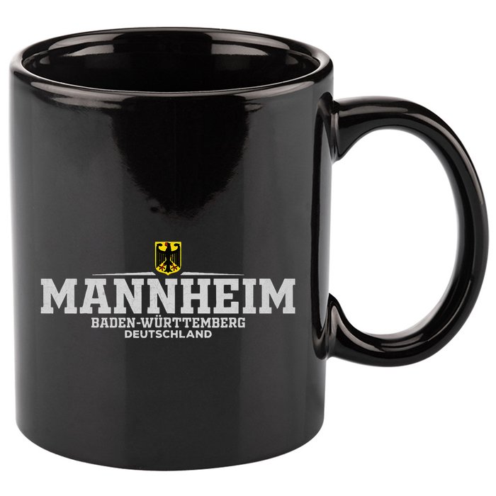 Mannheim BadenwüRttemberg Deutschland Germany 11oz C Handle Ceramic Mug