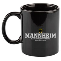 Mannheim BadenwüRttemberg Deutschland Germany 11oz C Handle Ceramic Mug