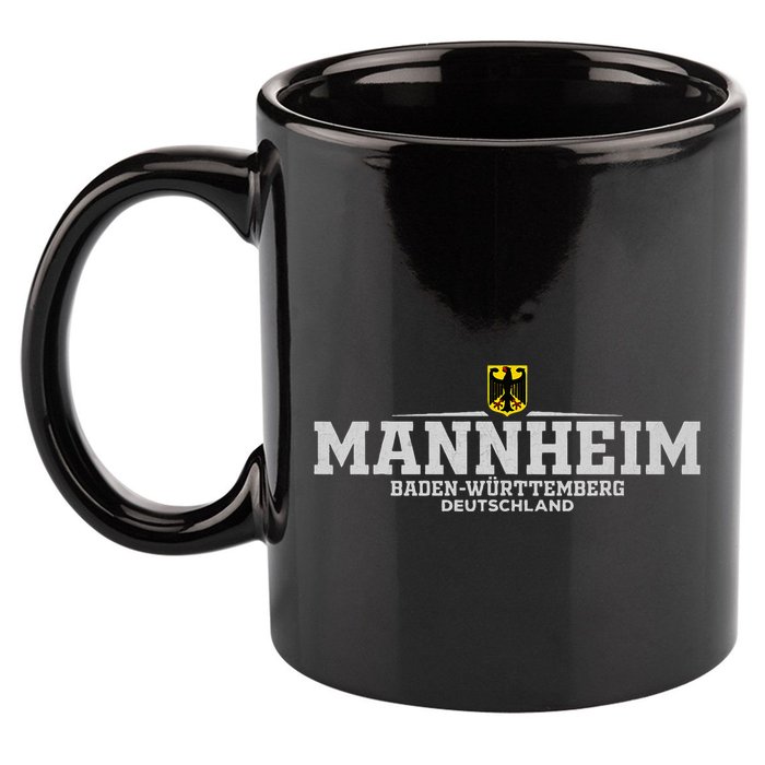 Mannheim BadenwüRttemberg Deutschland Germany 11oz C Handle Ceramic Mug
