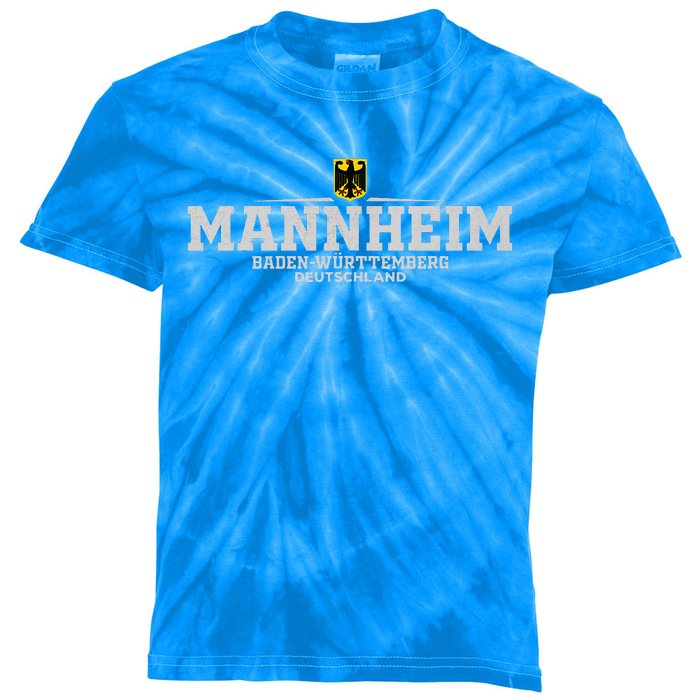 Mannheim BadenwüRttemberg Deutschland Germany Kids Tie-Dye T-Shirt