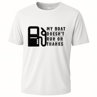 My Boat Doesnt Run On Thanks Boating Gifts For Boat Owners Performance Shirt