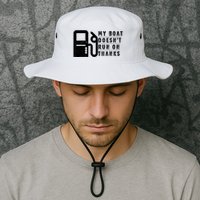 My Boat Doesnt Run On Thanks Boating Gifts For Boat Owners Bucket Hat