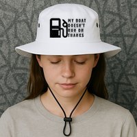 My Boat Doesnt Run On Thanks Boating Gifts For Boat Owners Bucket Hat