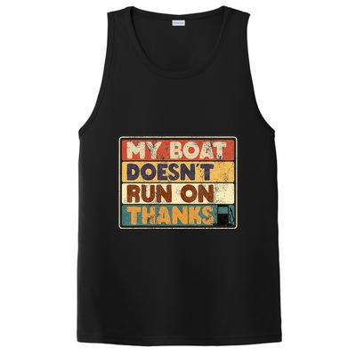 My Boat Doesnt Run On Thanks Funny Quote For Boat Owners PosiCharge Competitor Tank