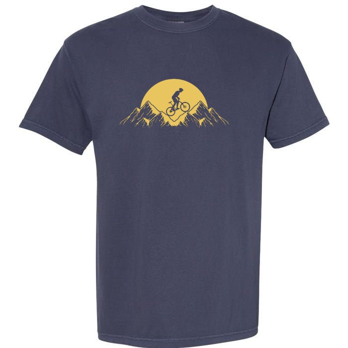 Mountain Bike Downhill Garment-Dyed Heavyweight T-Shirt