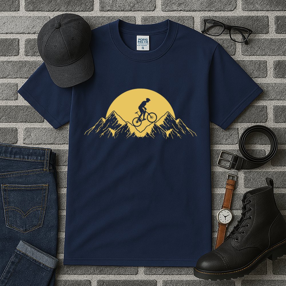 Mountain Bike Downhill Tall T-Shirt