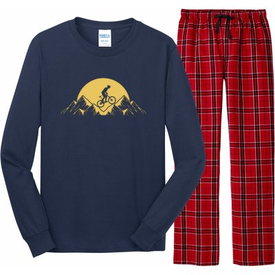 Mountain Bike Downhill Long Sleeve Pajama Set