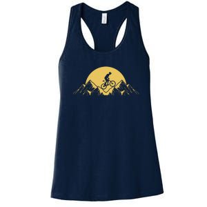 Mountain Bike Downhill Women's Racerback Tank