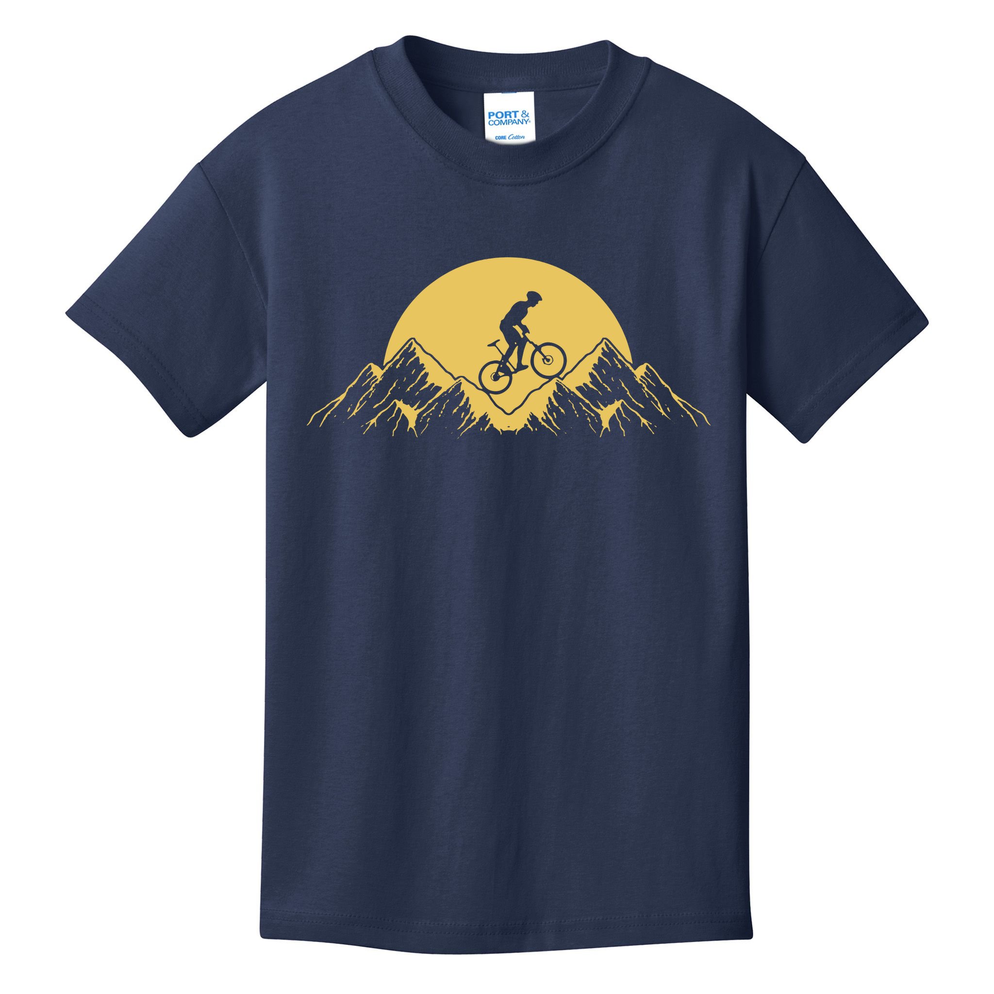 Mountain Bike Downhill Kids T-Shirt