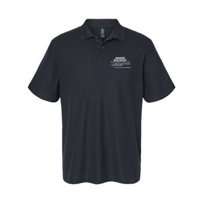 Marine Biologist Definition Funny Science Polo