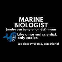 Marine Biologist Definition Funny Science 16 in Basic Backpack