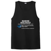 Marine Biologist Definition Funny Science PosiCharge Competitor Tank