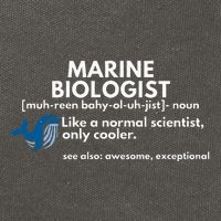 Marine Biologist Definition Funny Science Cotton Canvas Backpack