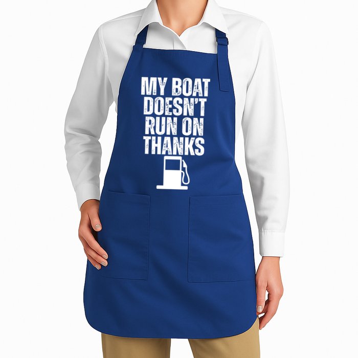 My Boat Doesnt Run On Thanks Apron