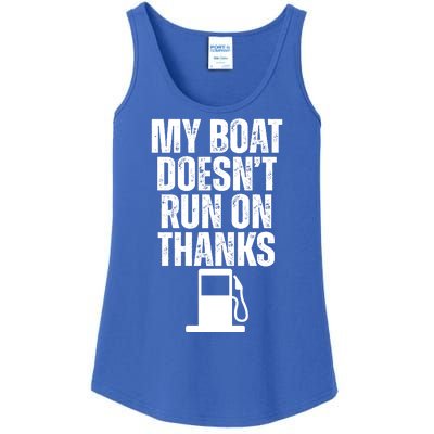 My Boat Doesnt Run On Thanks Ladies Essential Tank